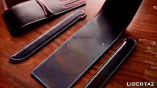 Shell Cordovan Pen Case | Libertaz Leathers