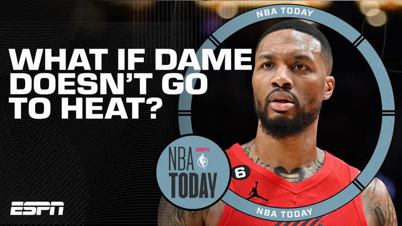 What if Dame DOESNT get traded to the Heat This could get uncomfortable Shelburne, NBA