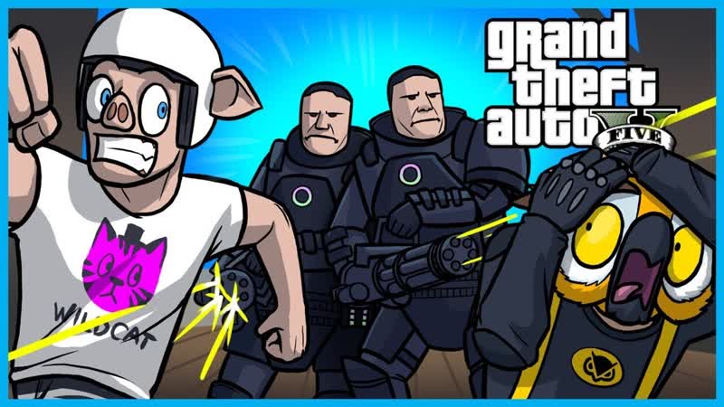 GTA 5 Online The Doomsday Heist Fighting Invisible Juggernaut Bosses ( Part