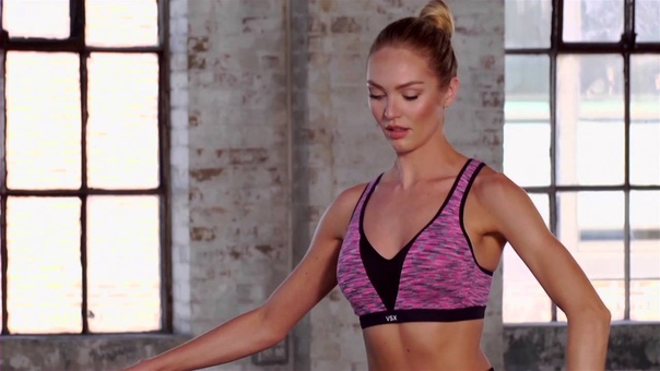 Train Like An Angel: Candice Swanepoel Leg