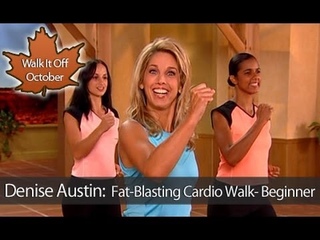 Denise Austin: Fat-Blasting Cardio Walking Workout- Beginner