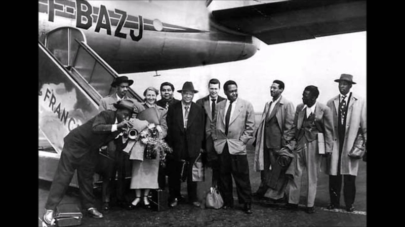 All Star jam session May 15, 1949 Salle Pleyel, Paris Charlie Parker, Miles Davis, a.