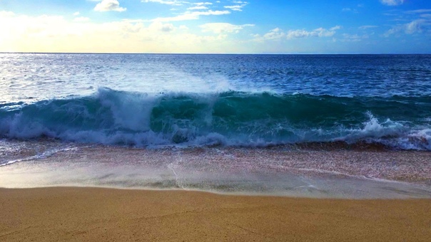 Ocean Waves Relaxation 10 Hours, Soothing Waves Crashing on Beach, White Noise for