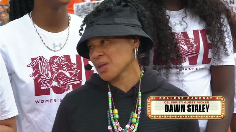 Dawn Staley South Carolina proclaim the REPEAT TOUR is coming , College Game
