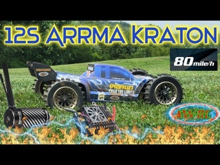 80MPH 12s Arrma Kraton Offroad MAD MAX20 ESC #kilowattrc #new #amazing ##art #diy #wow #news #omg