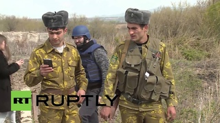 Nagorno-Karabakh: Footage shows aftermath of Azerbaijani shelling of Hadrut