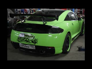 Mitsubishi Eclipse 4G | Выхлопная система для полноприводной версии