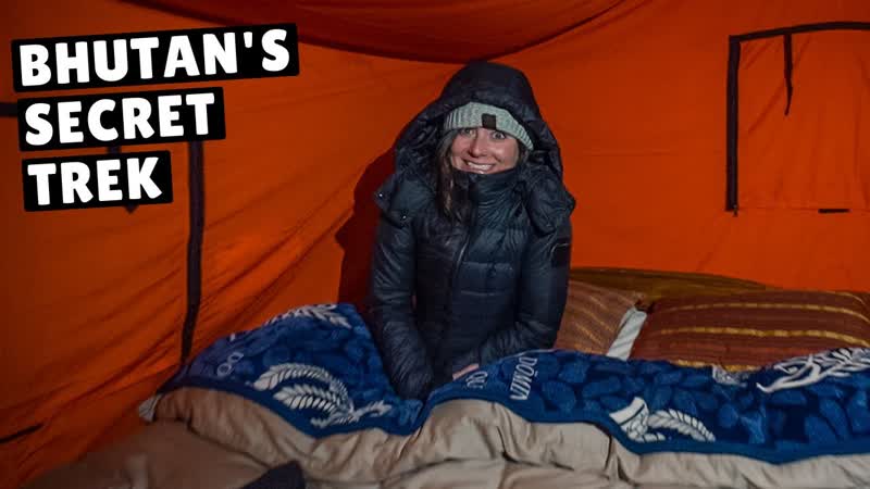 CAMPING ABOVE BHUTANS MOST FAMOUS MONASTERY (alone at Tigers