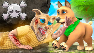 GTA 5 - МЕНЯ СПАСЛА СОБАКА В ГТА 5 ! - 24 ЧАСА СО СВОЕЙ СОБАКОЙ В GTA 5