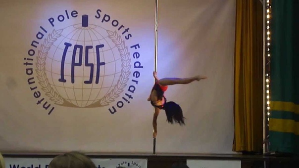 Natalia Tatarintseva 1 место World Pole Sport Championship 2012 (