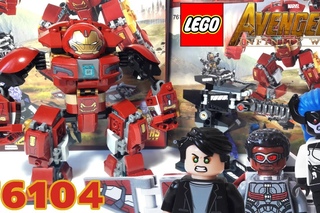 Обзор LEGO Super Heroes 76104 - The Hulkbuster Smash-Up (Бой Халкбастера)