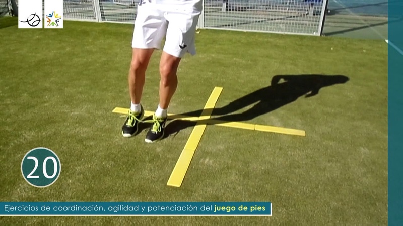 PÁ DEL JUEGO DE PIES Coordinación y agilidad,