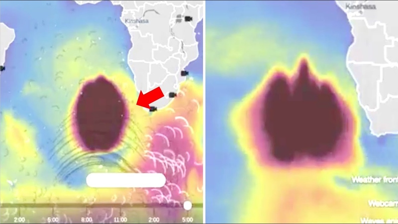 Something Massive Was Just Released Out Of Antarctica That Caused Waves To Go As High As 80