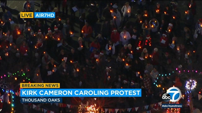Kirk Cameron hosts 2nd caroling event, ignoring warnings, as COVID 19 surges in So