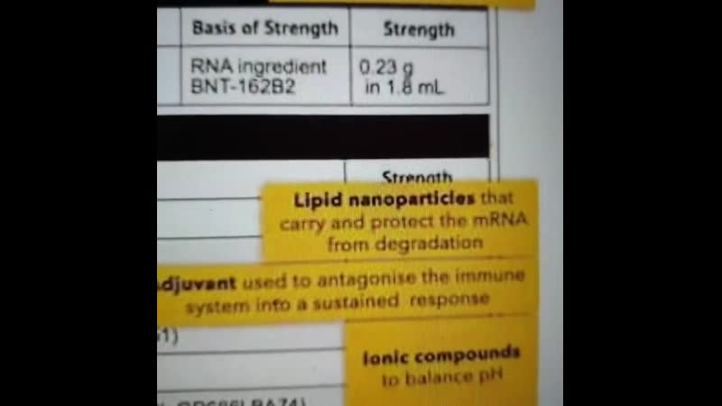 NANO NANO The Pfizer Vaccine