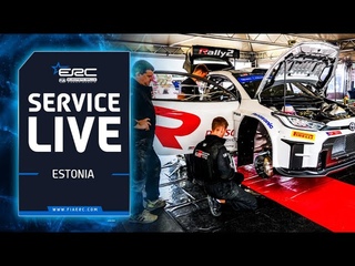 Service LIVE | ERC Delfi Rally Estonia 2024