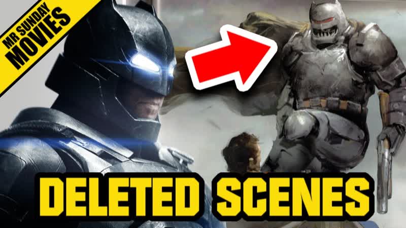BATMAN V SUPERMAN Deleted Scenes, Extended Cut Missing