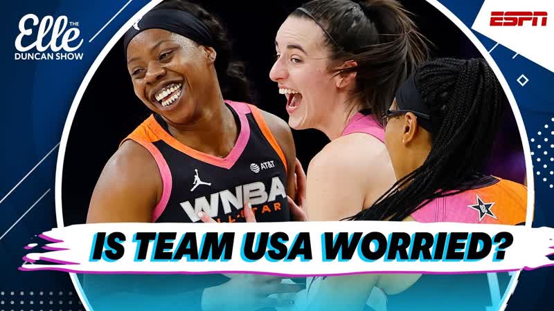 WNBA All Stars REVENGE Time for PANIC with Team USA , The Elle Duncan