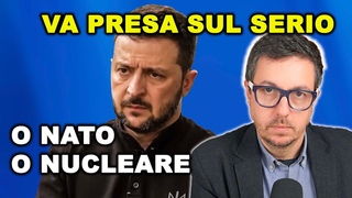 LA MINACCIA NUCLEARE UCRAINA va presa sul SERIO | diventa sempre PI CONCRETA