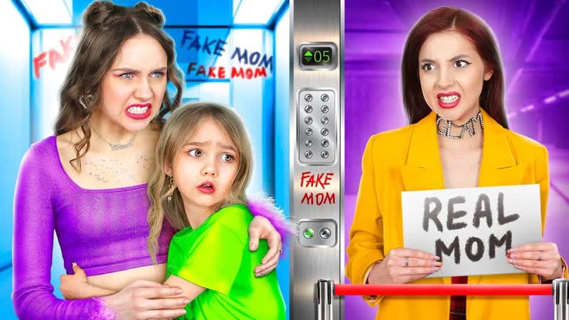Родная Мама vs Приемная Мама, Богатая Мама Выгнала Меня С