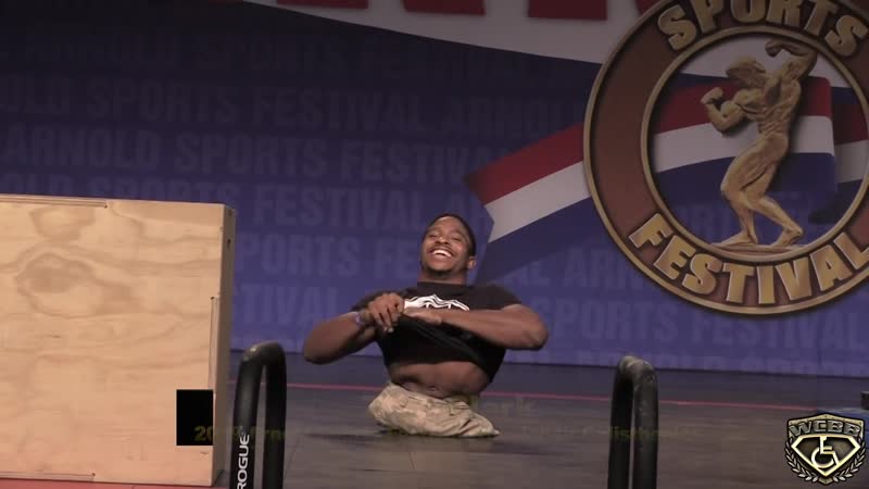 Zion Clark 2019 Arnold Sports Festival Wheelchair