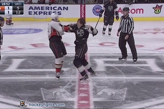 Ryan Getzlaf vs Luke Schenn Apr 7, 2016