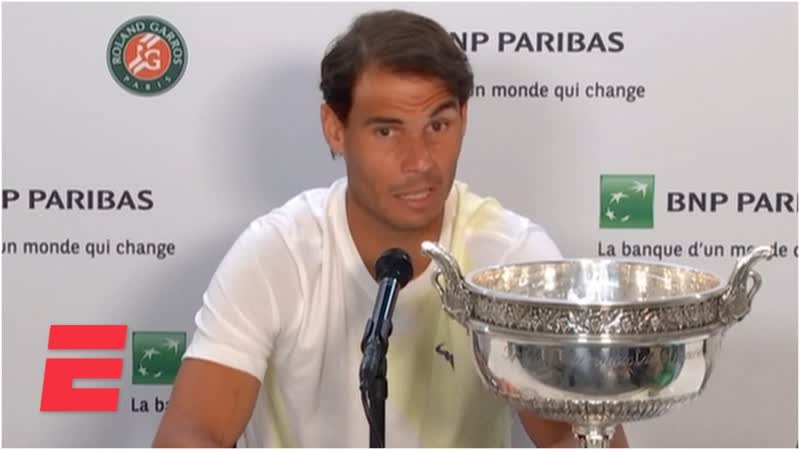 Rafael Nadal press conference: Roger Federer, injuries, and more, 2019 French