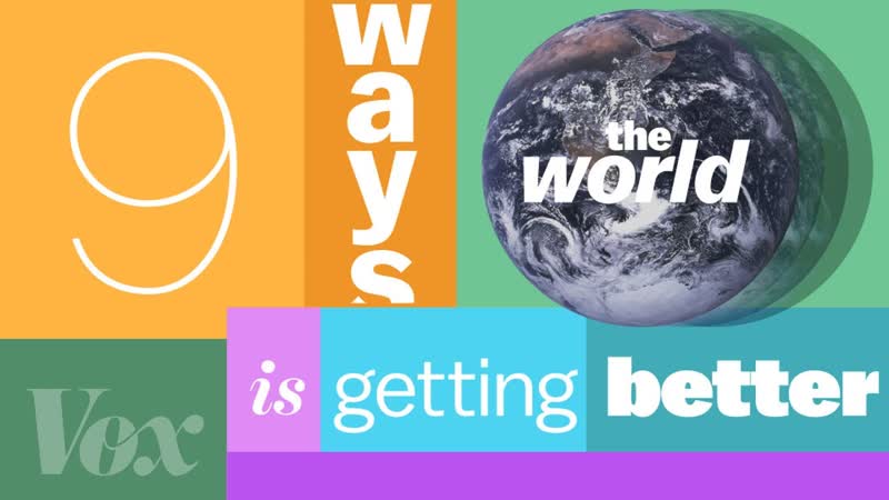 9 charts to be thankful for: humanity is getting