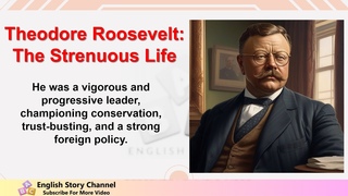 Learn English through biography Theodore Roosevelt The Strenuous Life.