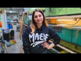 Давно не был у Аленки и вот решил заехать!