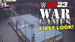 WWE 2K23 FIRST LOOK: War Games! (with @TonyPizzaGuy)