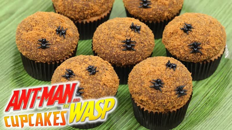 HOW TO MAKE ANT MAN CUPCAKES NERDY