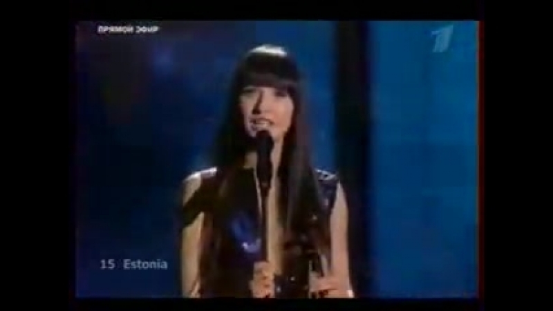 Евровидение 2009 ФИНАЛ Эстония Eurovision 2009 Estonia Urban