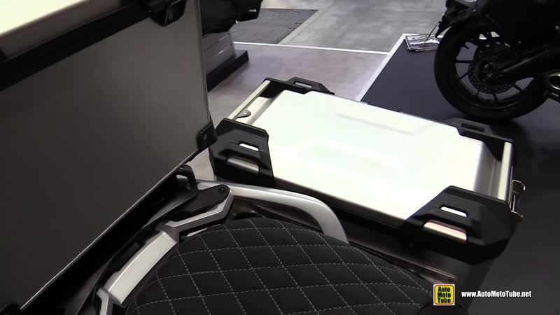 2019 BMW R1250 GS SW Motech Accessorized Walkaround 2018 EICMA
