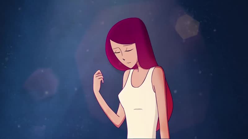 2 D Animated Short Film GRAVITY BEAUTIFUL Love Story. Family Animation by