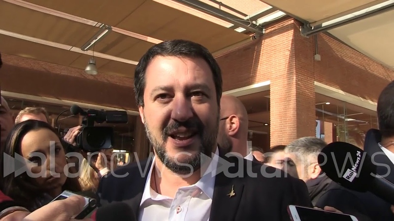 Salvini: Scorte Sarò il primo a dare un segnale, se