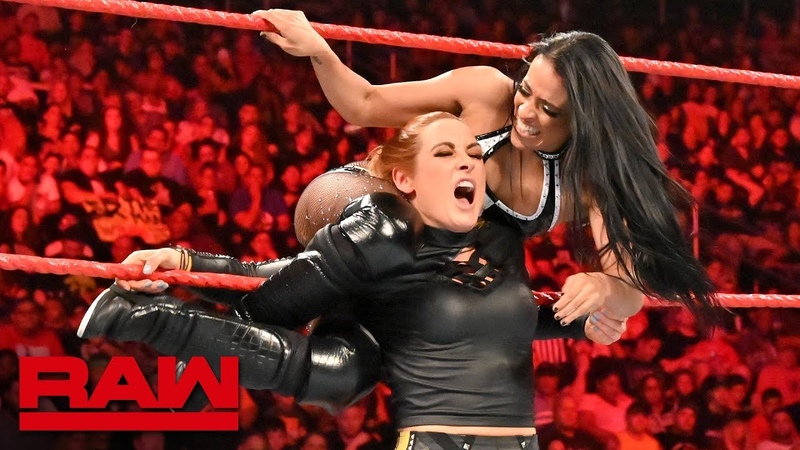 Seth Rollins Becky Lynch vs. Andrade Zelina Vega Tag Team Elimination Match: Raw, July 8,