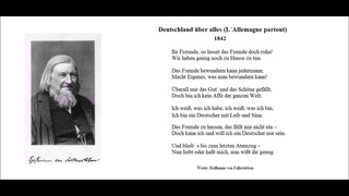Deutschland ber alles (LAllemagne partout, Worte: Hoffmann von Fallersleben) - Christoph Holzhfer