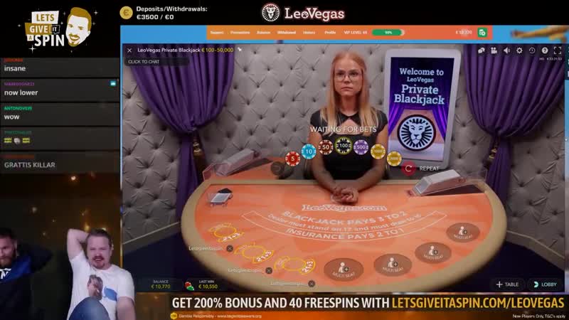 Casino USA High Stakes Blackjack on Private