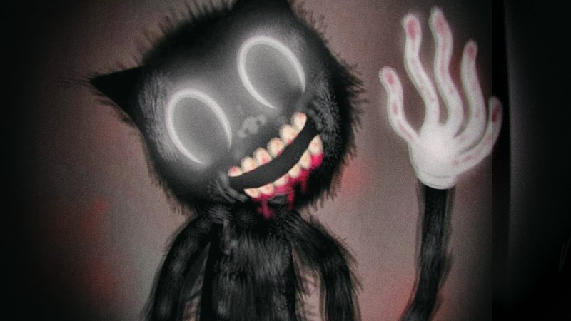 ВПЕРВЫЕ ВСТРЕТИЛ КАРТУН КЭТА CARTOON CAT Horror