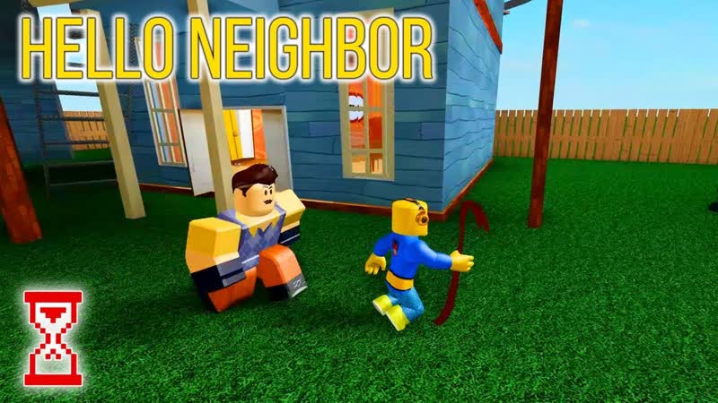Привет сосед от подписчика, Roblox Hello