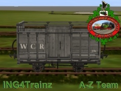 West Clare Railway open cattle wagon no. 22