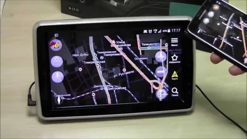 Распаковка навесного монитора на подголовник AVIS AVS1088