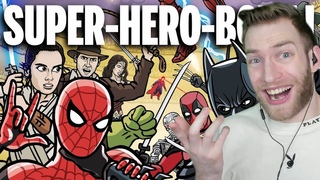 I DON'T KNOW ANY OF YOU!!! Reacting to SUPER-HERO-BOWL! - TOON SANDWICH by Artspear Entertainment
