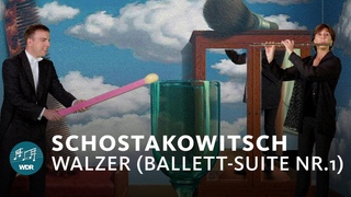 Schostakowitsch - Ballett-Suite Nr. 1 (Lyrischer Walzer) | Ren Magritte | WDR Sinfonieorchester