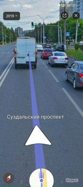 Осёл на шкоде, на Суздальском проспекте 2 полосы,...