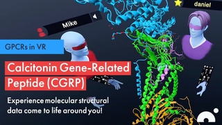 GPCRs in VR: Calcitonin Gene-Related Peptide (CGRP)