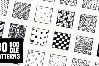 30 Patterns for Doodling / Filling gaps