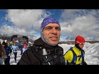 Nikola Lenivets Winter Wild Trail забег в снегах и солнце