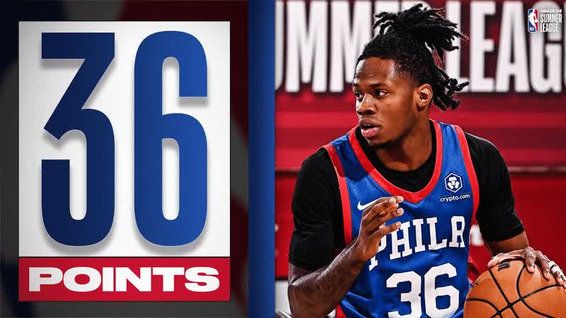 76ers DJ Steward GOES OFF , 36 PTS, 6 AST 5